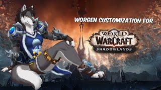 Wolfie407 - Worgen Customization in Shadowlands and How to Improve Them