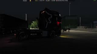 ETS2 Je roule avec le MAN TGX de GLOOVER Toujours sur les Balkans