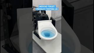 Moving toilet product testing uk! #toilet #plumbing #smallbathroom #producttesting #bathroomdesign