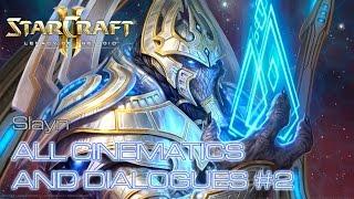 Starcraft II: Legacy of the Void - Slayn - All Cinematics and Dialogues Part 2 (Easter Eggs)