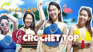 CROCHET TOP | SUMMER OUTFIT |  | CROCHET GURUS| BIKINI TOP | Joy Guamos