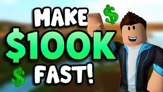 GET RICH FAST IN BLOXBURG! *BEST JOBS TO GET 100K QUICK* | Welcome to Bloxburg