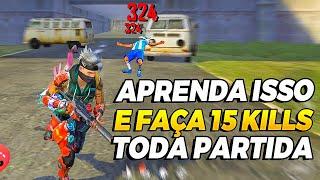 VOCÊ PRECISA USAR ESSAS TÉCNICAS PARA EVOLUIR A JOGABILIDADE NO FREE FIRE! FREE FIRE DICAS