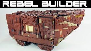 LEGO Star Wars UCS Sandcrawler Review Part 1! Set 75059