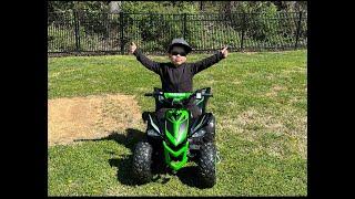 YAMAHA Raptor 700R 12V Ride On | Cool Toys with Justin | Action Wheels