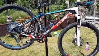 Cube Elite C68 Race XTR 2x11 to 1x11 with Garbaruk lightweight Parts