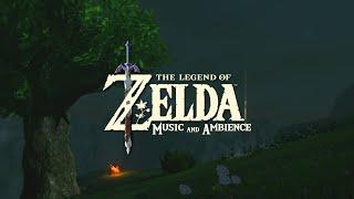 take a break at night in a campfire ambience with Relaxing zelda video games music