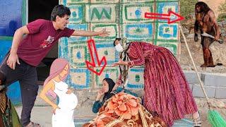 Muhammad's wife's anger at her first wife's pregnancy and strangling her