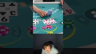 HUGE PERFECT PAIR SPLIT! #blackjack #shorts