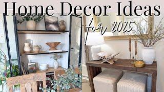 NEW HOME DECOR IDEAS | Decorate with me for 2025 | Home Decorating Ideas