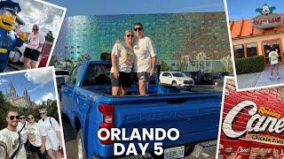 Walt Disney World Day 5 April 2025 | Universal Studios | Islands of Adventure | Florida Mall