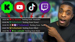 How To Setup Multi chat in OBS Studio | Casterlabs