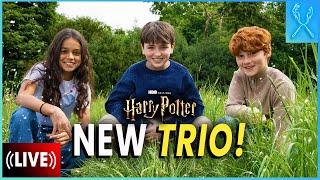 IT'S OFFICIAL! NEW Harry, Hermione, & Ron CAST! - Harry Potter TV Series