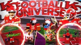 PATRICK MAHOMES and TYREEK HILL are **CHEAT CODES** in ROBLOX Football Universe!