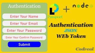 Passport JWT Authentication In NodeJS | API | Express | JSON