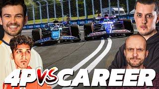 KARMA! GILLON in the SAUBER 🟢 F1 24 4-Player Career (Episode 1/10)