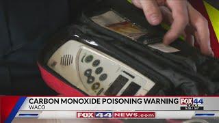 Warning signs of carbon monoxide poisoning and the risk