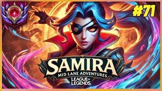 Samira Mid Lane Adventures #71 | Diamond Ranked vs Yasuo – Non-Stop Fights & Teamfight Mayhem!