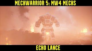 Mechwarrior 5: MW4 Mechs -ECHO Lance Trailer