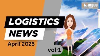 iKargos Logistics News Update | April 1–15, 2025 | Amazon’s $15B Bet | Tariff Fallout | US-China