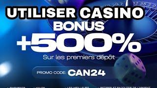 Comment utiliser le bonus casino sur 1win