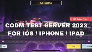 FREE MYTHICS! | CALL OF DUTY MOBILE / CODM TEST SERVER 2023 FOR IPHONE / IPAD / IOS