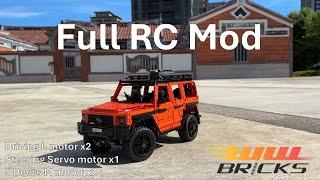 Full RC Mod | Fully Motorize LEGO Technic 42177 Mercedes G500 #legotechnic #legorc #lego42177