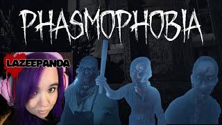 Playing Phasmophobia Live! Learn the basics on how to survive this game while I play!