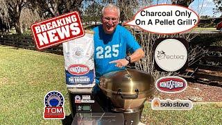 Charcoal Only On A Pellet Grill? / Recteq Bullseye Pellet Grill Conversion / Does It Work?