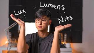 LUX vs LUMEN vs NITS What is the difference? Lighting terms | Optometrist Explains