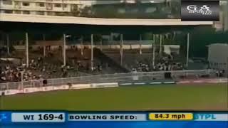 Brian Lara six to Brett Lee