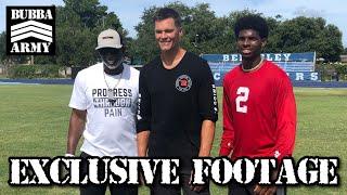 EXCLUSIVE: Tom Brady & Deion Sanders Coach Up Shedeur Sanders