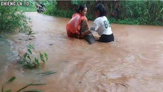 NỖI LO CỦA NGƯỜI DÂN MỖI MÙA LŨ - LŨ QUÉT Ở CHIỀNG LA XÃ CHIỀNG LA, THUẬN CHÂU