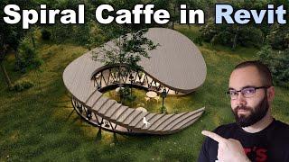 Massing in Revit - Spiral Caffe in Revit Tutorial