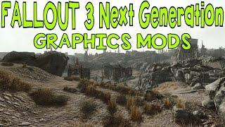 Fallout 3 Mods - Next Generation Graphics vs Vanilla Graphics!