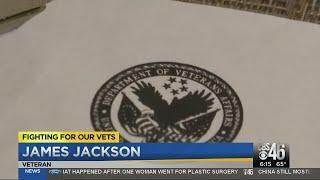 Veteran recieves military records after 25 years