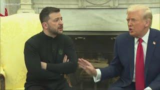 Ukraine's Zelenskyy is still ready to negotiate after exchange with Trump, Vance in Oval Office