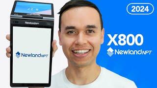 Newland X800 - Testei a máquina de cartão com tablet android