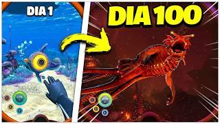 100 DIAS MERGULHANDO EM UM PLANETA ALIENÍGENA | Subnautica