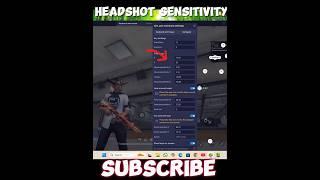 best x and y sensitivity || BlueStacks 5 headshot settings || Laptop #shorts #short #youtubeshorts