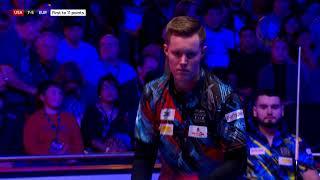 Skyler Woodward/Tyler Styer vs Eklent Kaci/Alex Kazakis | Day Three | 2019 Mosconi Cup