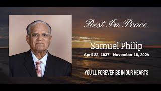 Funeral Service for Mr. Samuel Philip (Part 2 November 30)