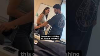 He literally FLIRTED with our professor  #crush #flirting #codingschool #programming #engineers