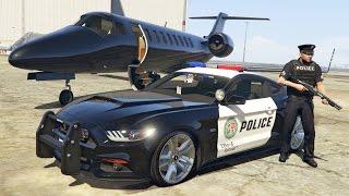 GTA 5 Mods - PLAY AS A COP MOD!! GTA 5 Police Mustang GT Patrol Mod Gameplay! (GTA 5 Mods Gameplay)