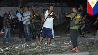 Philippine police camp blasts: at least 18 wounded, including 11 police officers - TomoNews