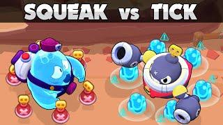  SQUEAK vs TICK  1vs1 | Kamikaze