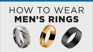 Men's Rings: How to Wear Men's Rings