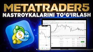 Meta Trader 5 Ilovasini To'g'ri Sozlemiz