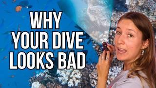 Why underwater documentaries look better than your Scuba Dives