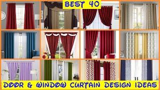 Best 40+ Curtains Ideas 2023 || Window & Door Curtain Designs || Home Interior Design #3dplan #home